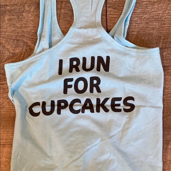 Playful Cupcake Graphic Racerback Tank Top - Picture 4 of 7